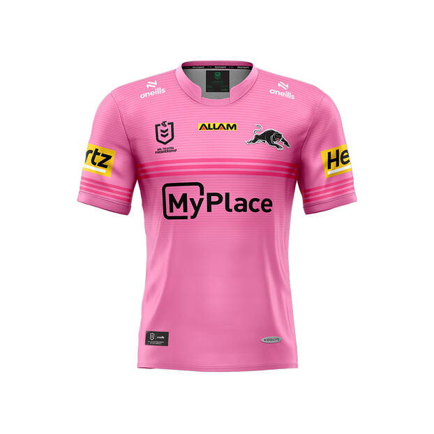 2024 Penrith Panthers Away Jersey - Kids PINK