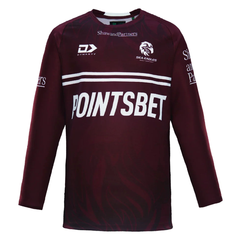 2024 Manly Warringah Sea Eagles L/S Training Tee