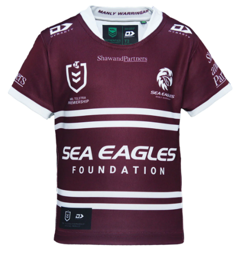 2024 Manly-Warringah Sea Eagles Home Jersey - Infant/Toddlers