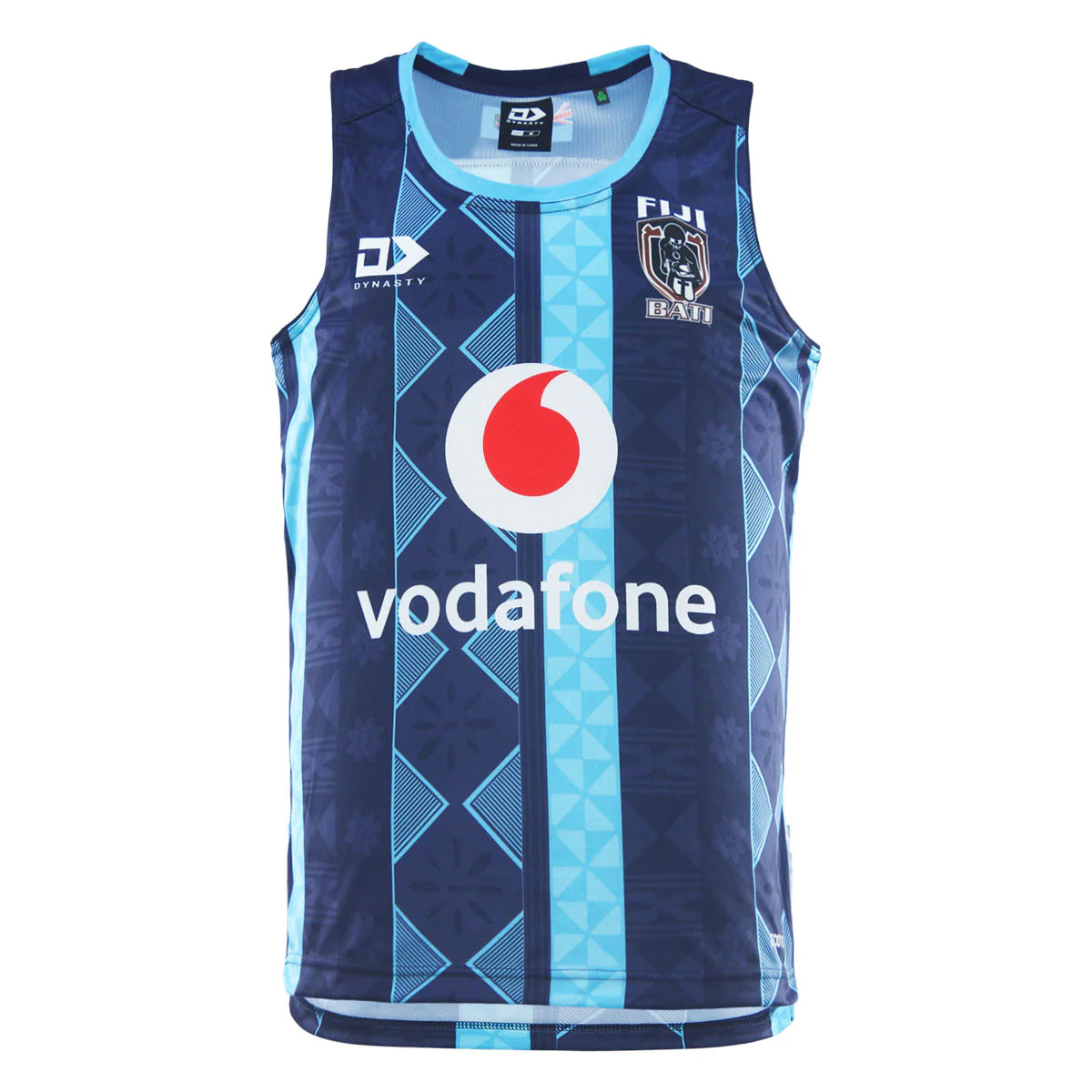 2025 Fiji Bati Training Singlet (Navy)
