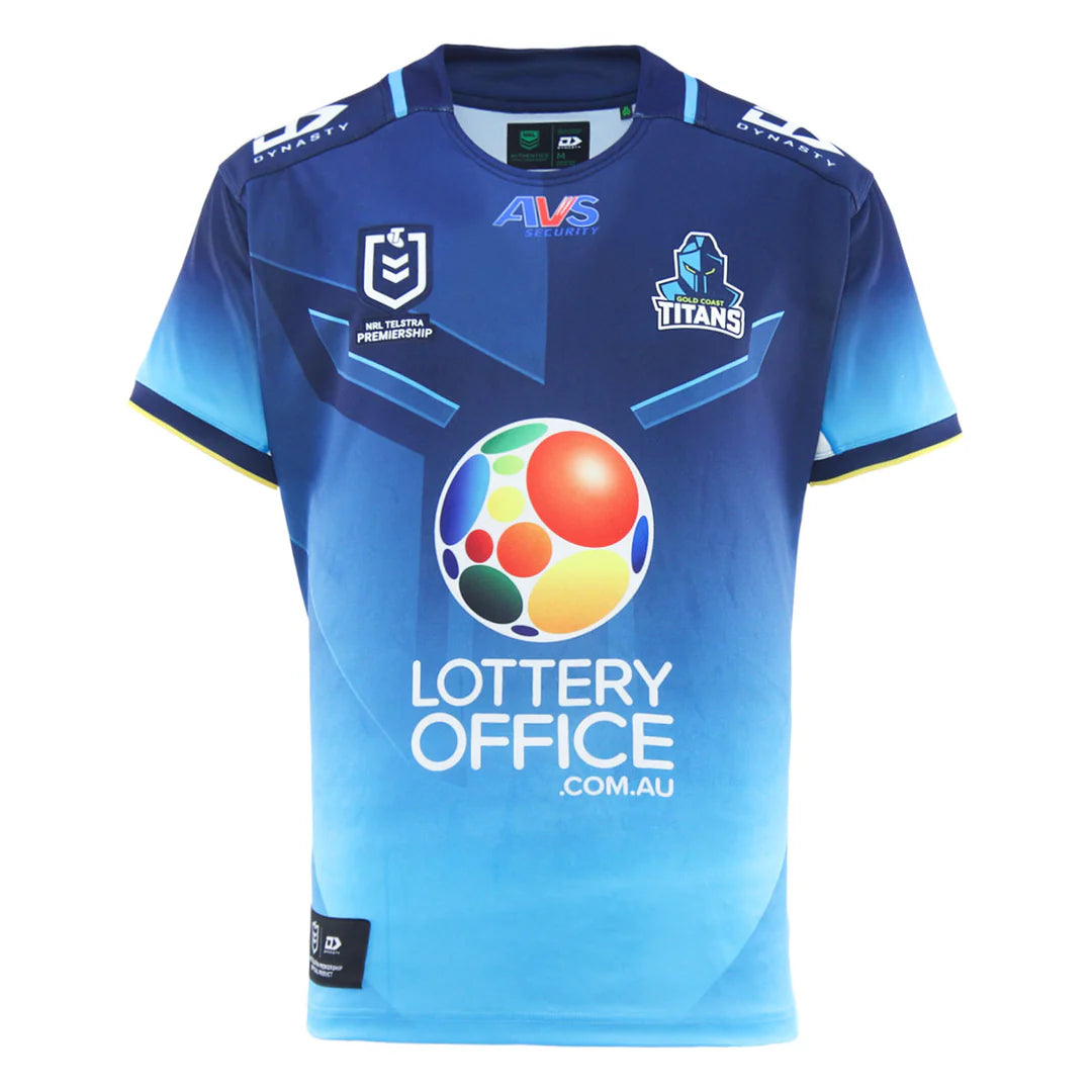 2025 Gold Coast Titans Home Jersey