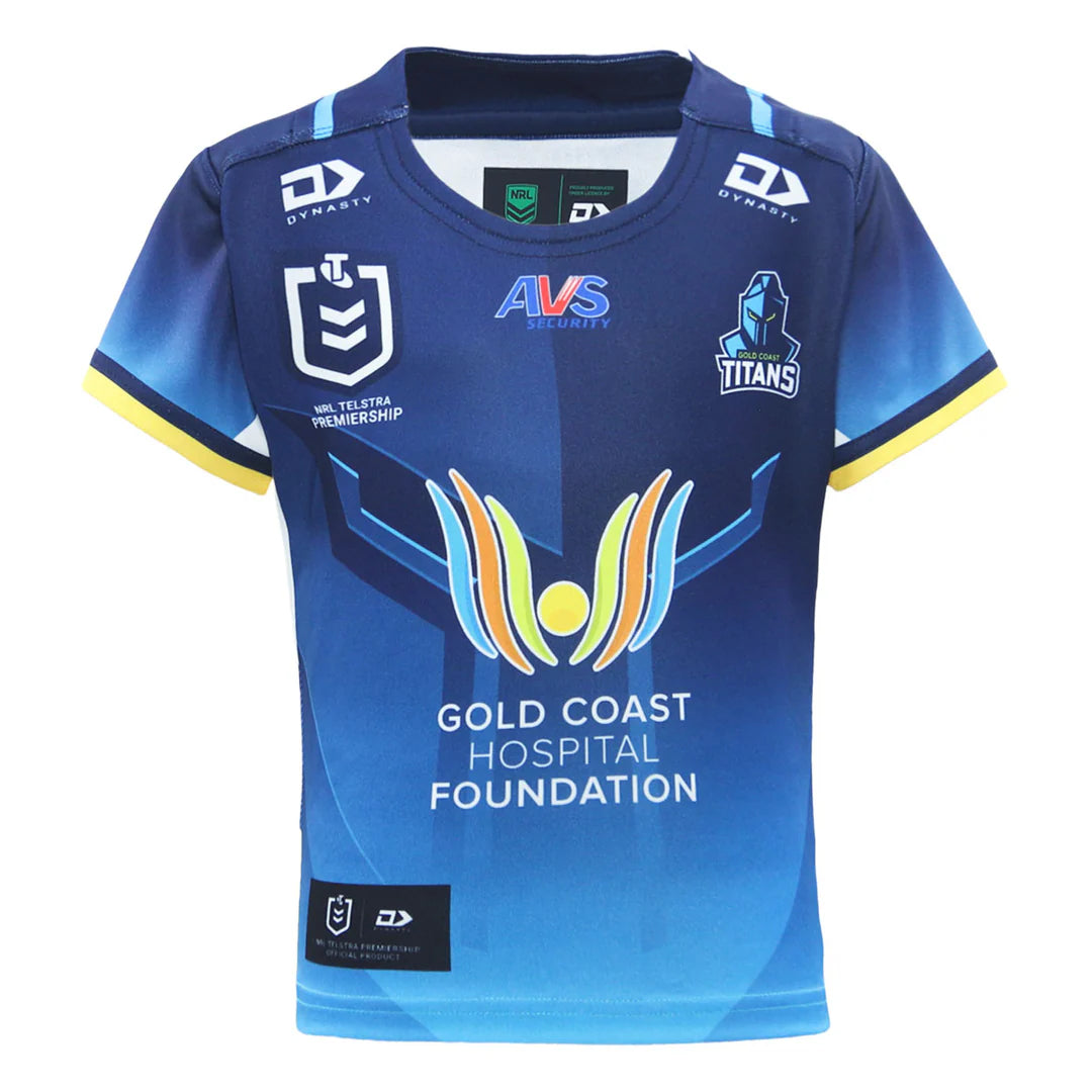 2025 Gold Coast Titans Home Jersey - Kids