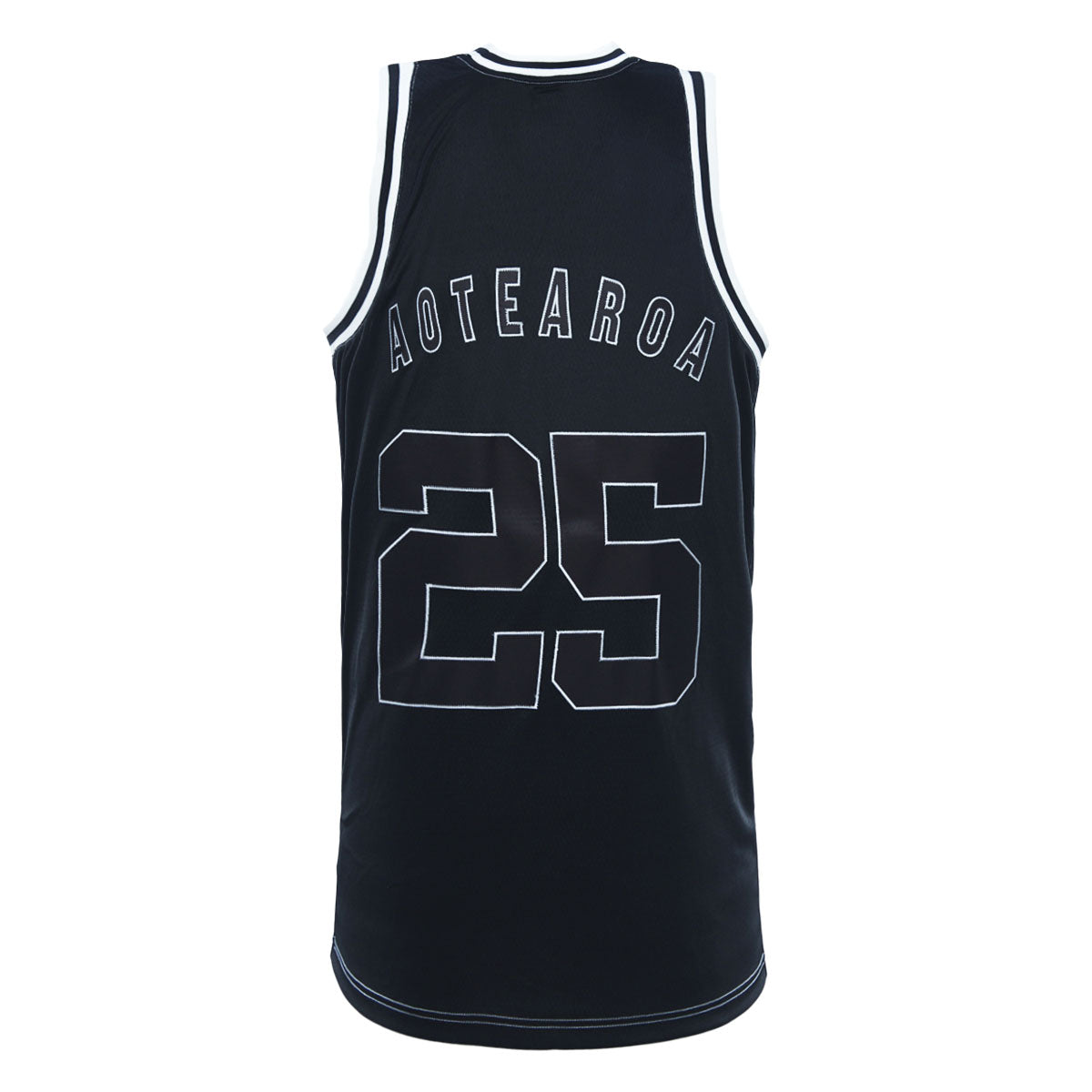 2025 New Zealand Kiwis  Basketball Singlet (Black)