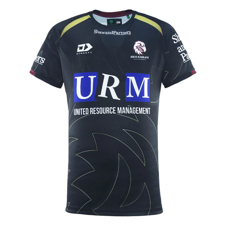 2025 Manly-Warringah Sea Eagles Training Shirt (Black)