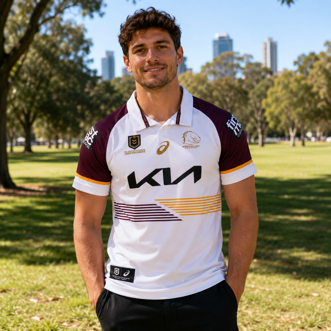 2025 Brisbane Broncos Premiers Jersey