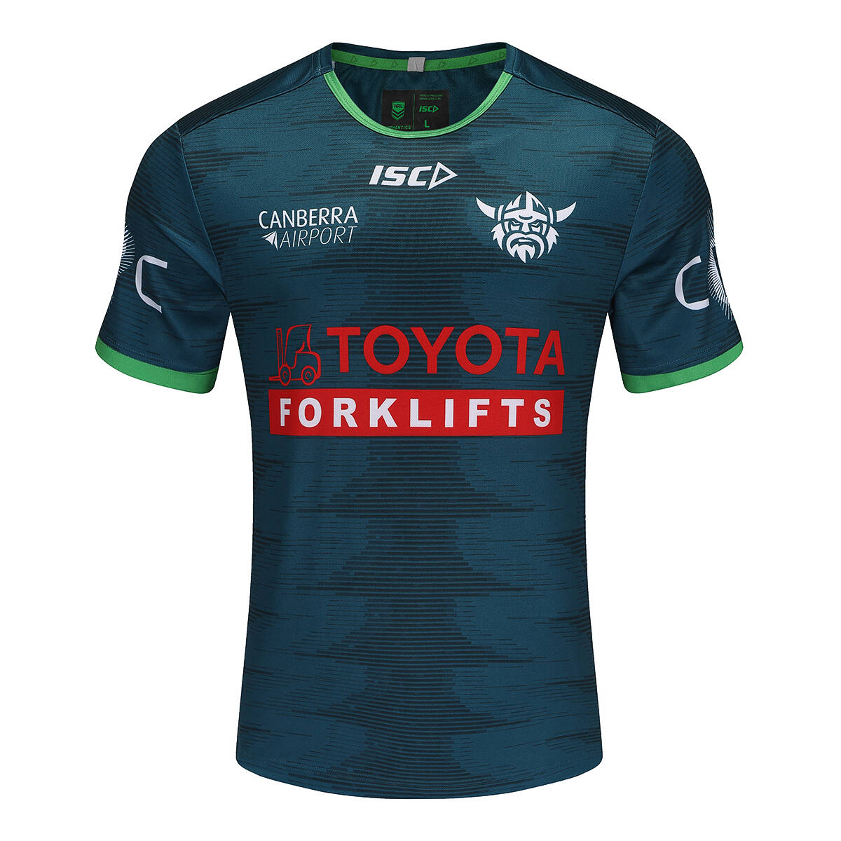 2025 Canberra Raiders Training Tee (Jungle)