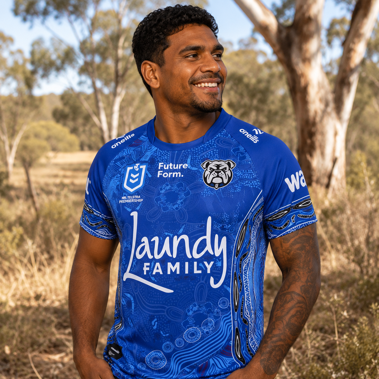PREORDER: 2026 Canterbury Bankstown Bulldogs Indigenous Jersey.