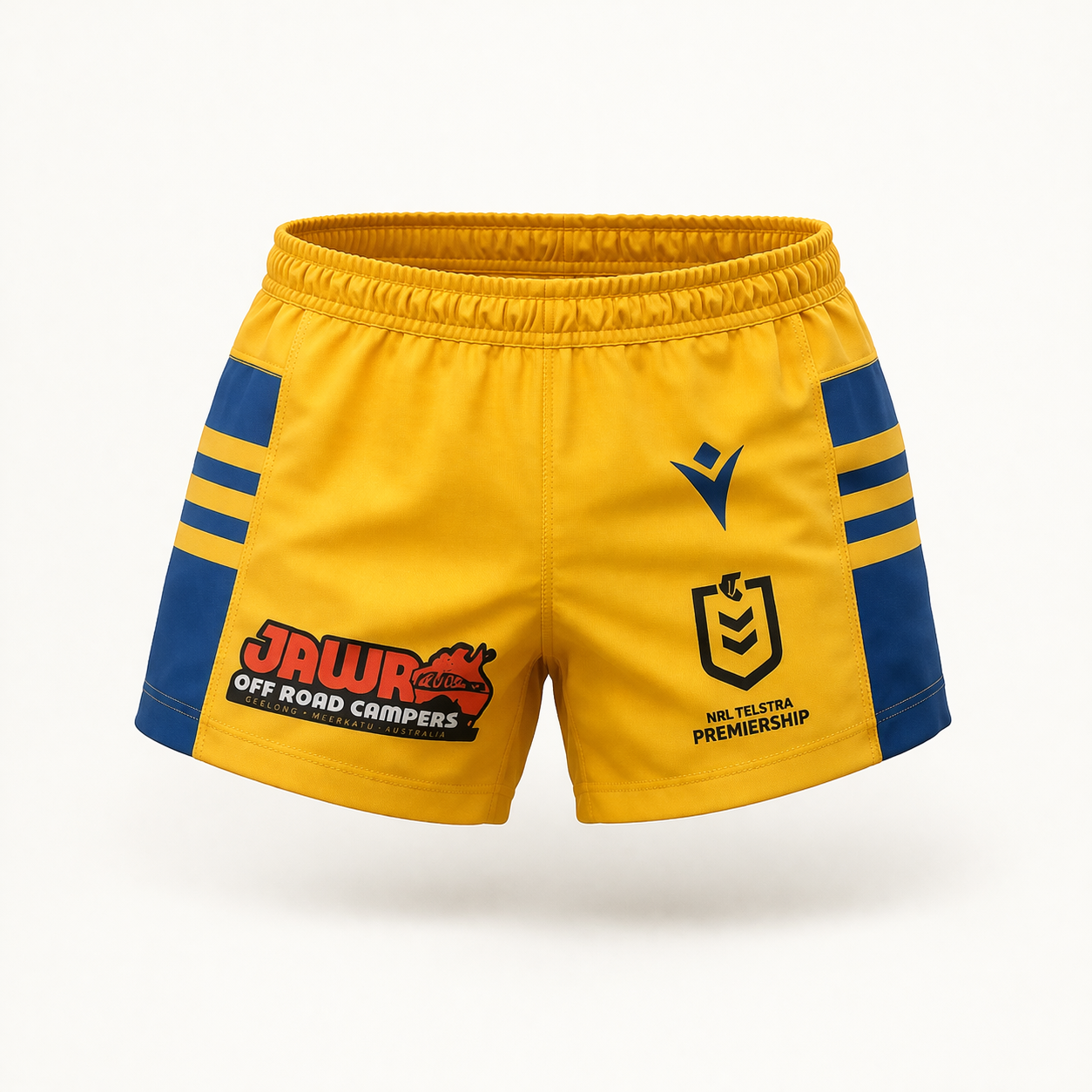 2026 Parramatta Eels Away Shorts - Yellow