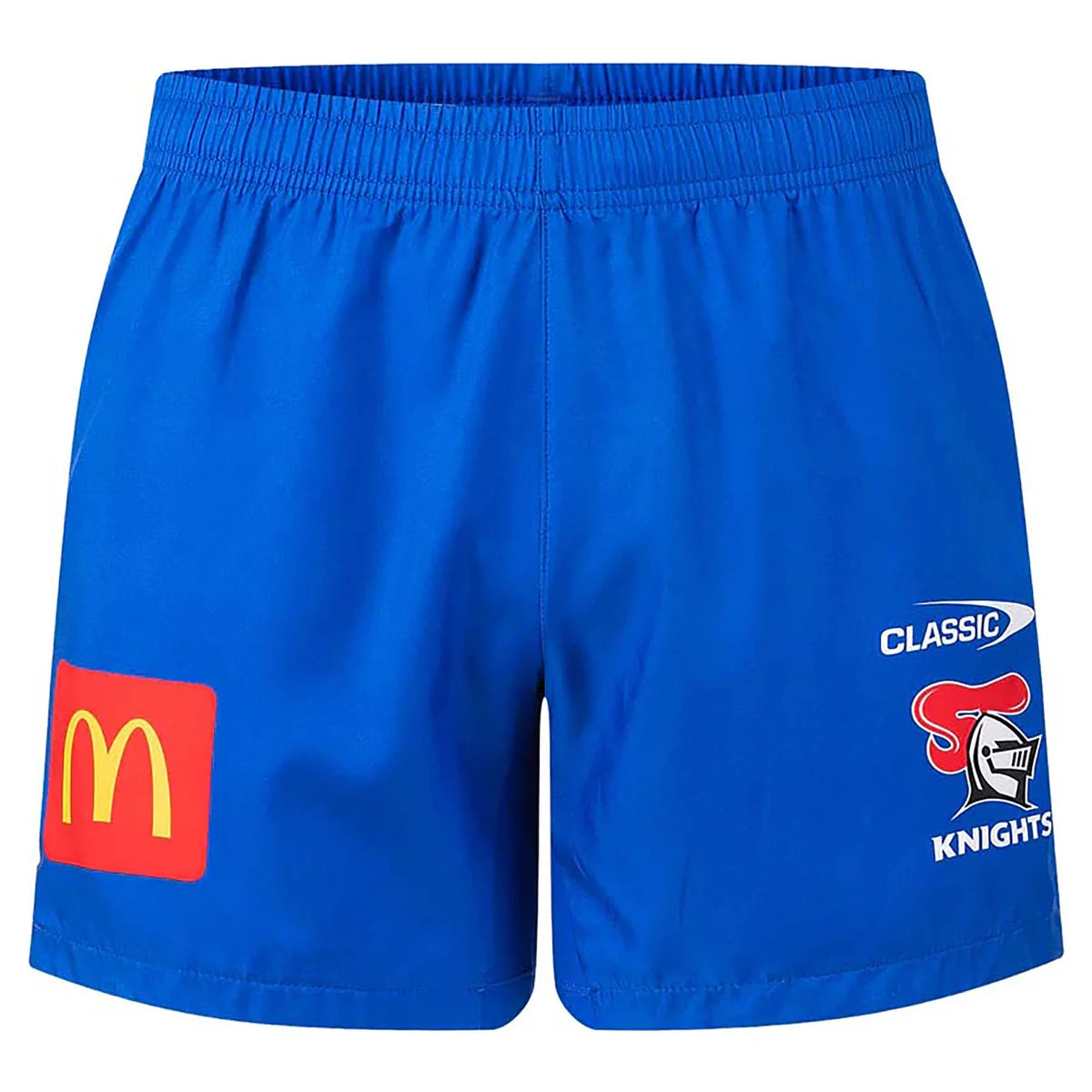 2026 Newcastle Knights Performance Gym Shorts - Kids (Royal Blue) (Preorder for Instore Pickup Only (From Wed 30 Sept)