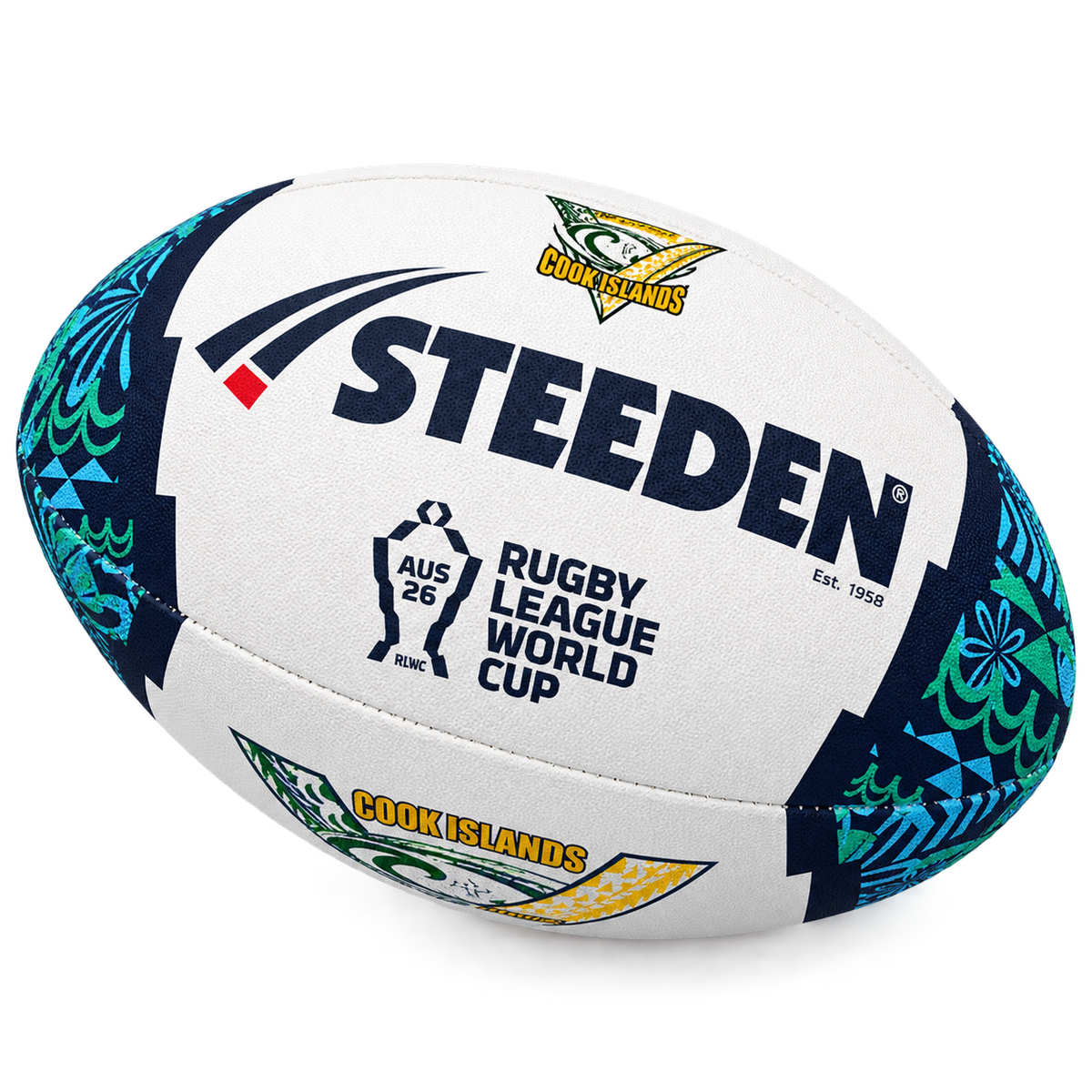 2026 RLWC Cook Islands Supporter Ball - Size 5