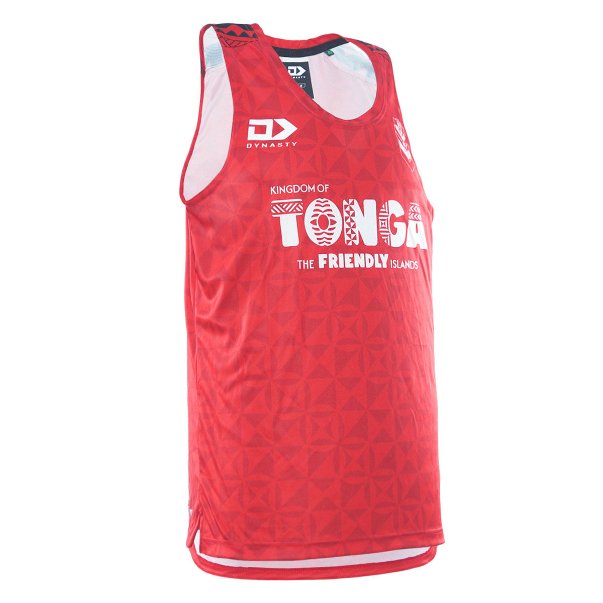 2026 RLWC Tonga Training Singlet (Red)