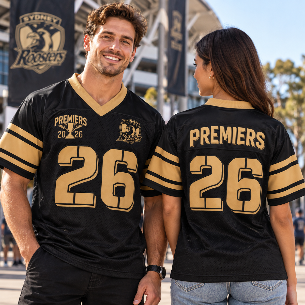 2026 Sydney Roosters Premiers NFL Jersey (Tidwell) (PREORDER - EXPECTED INSTORE EARLY DEC)