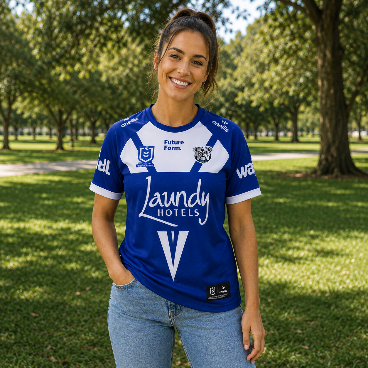 2026 Canterbury Bankstown Bulldogs Away Jersey - Ladies