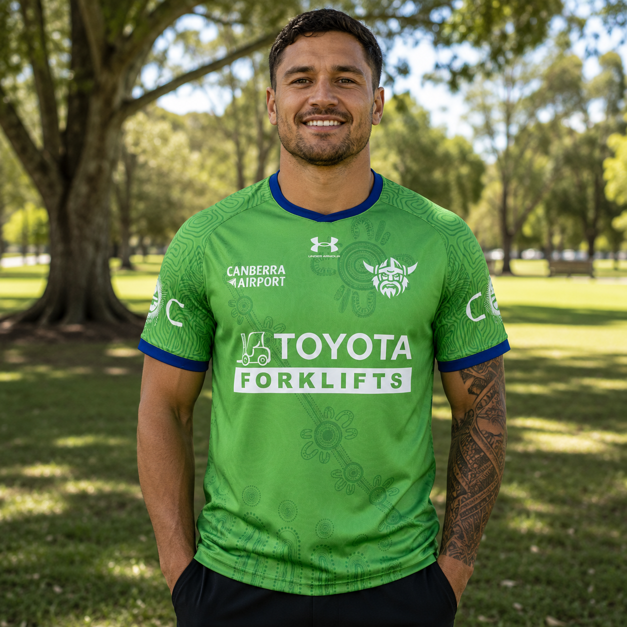 2026 Canberra Raiders Indigenous Run Out Tee