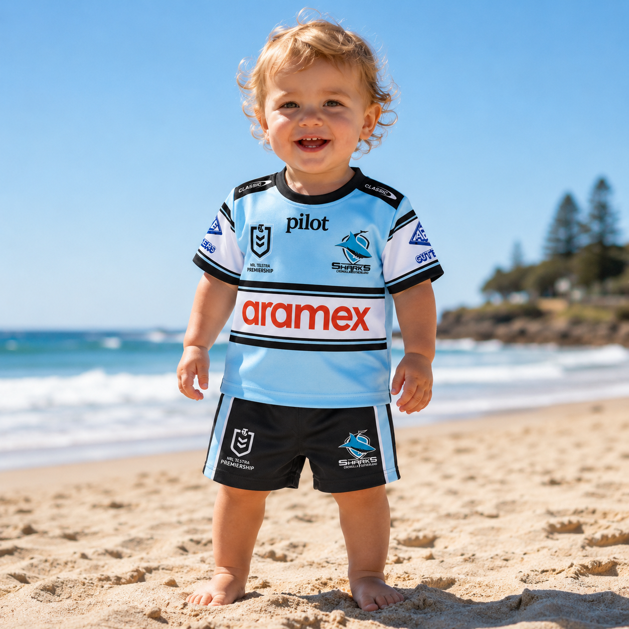 2026 Cronulla Sharks Infant Home Kit