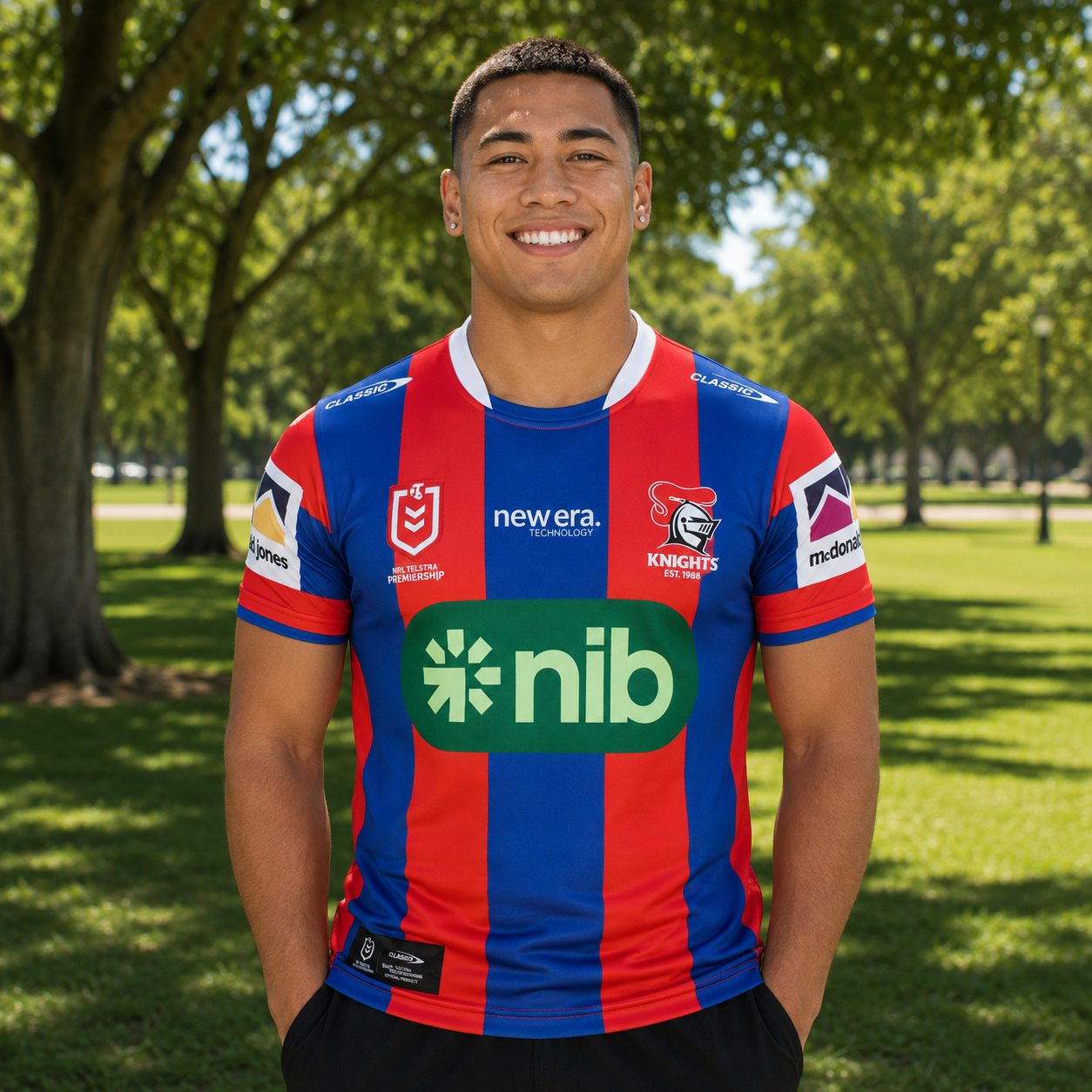 2026 Newcastle Knights Home Jersey