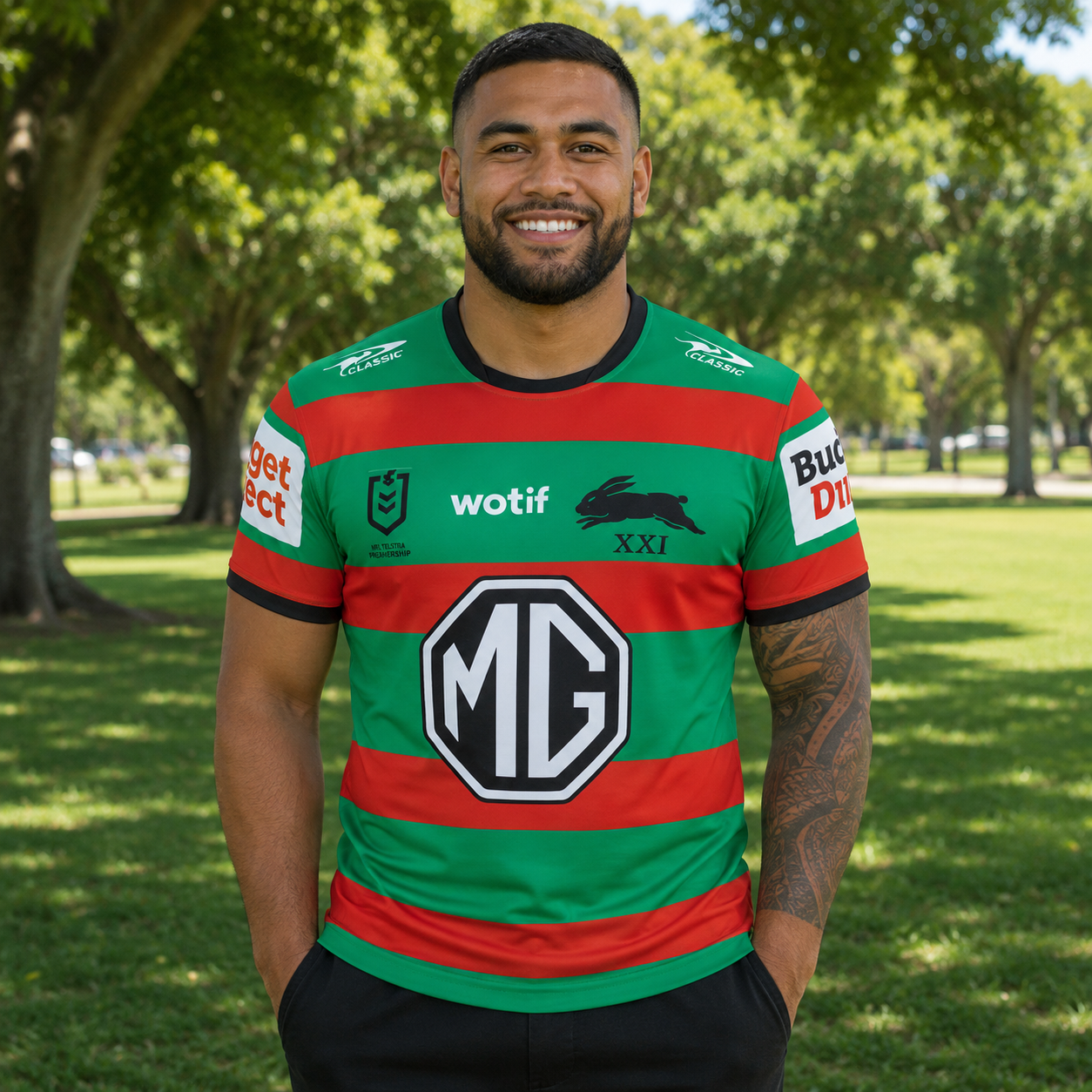 2026 South Sydney Rabbitohs Home Jersey - Adult