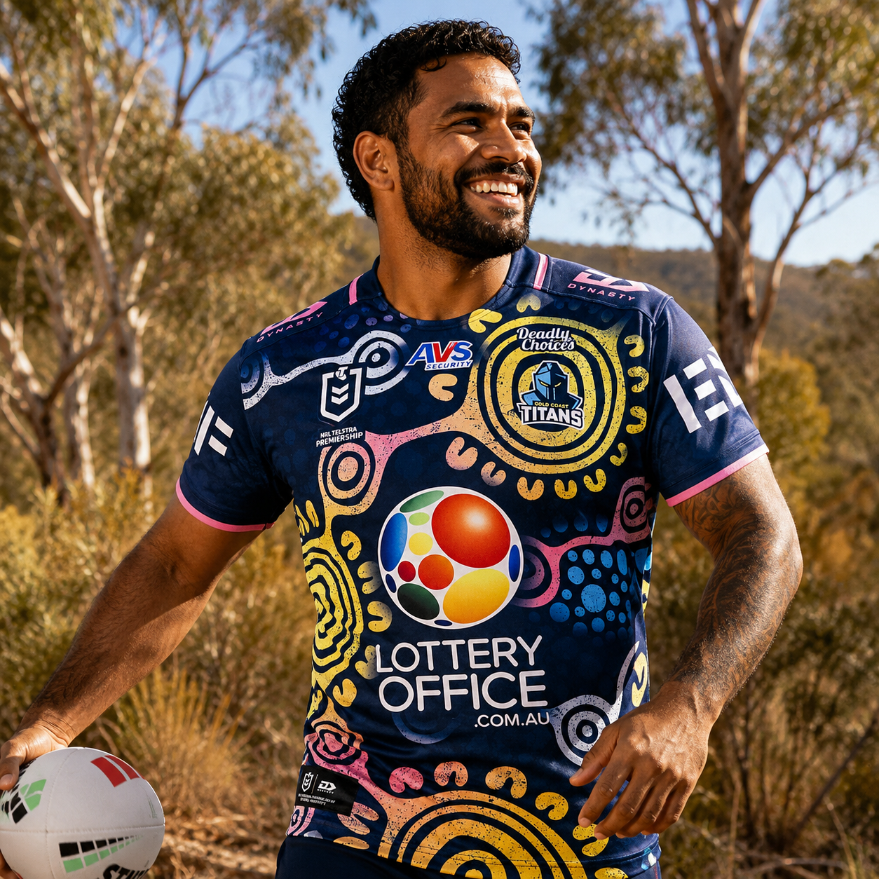 PREORDER: 2026 Gold Coast Titans Indigenous Jersey (Due in-store between 29/7/26 - 5/8/26)