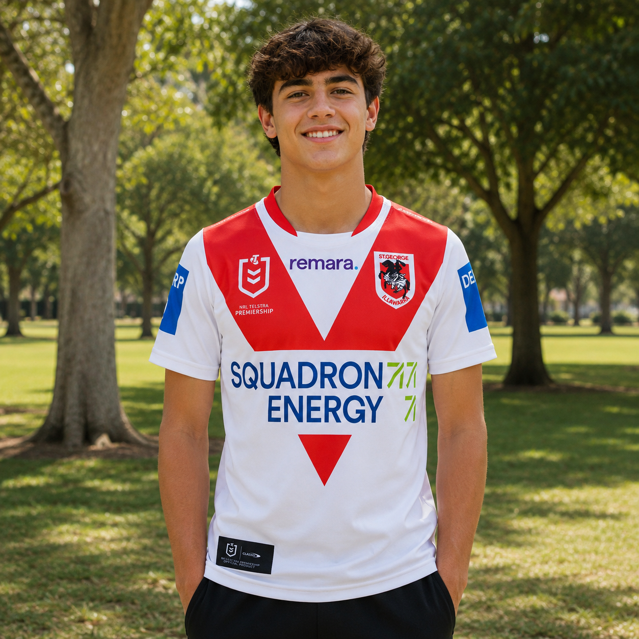 2026 St George Dragons Home Jersey - Kids