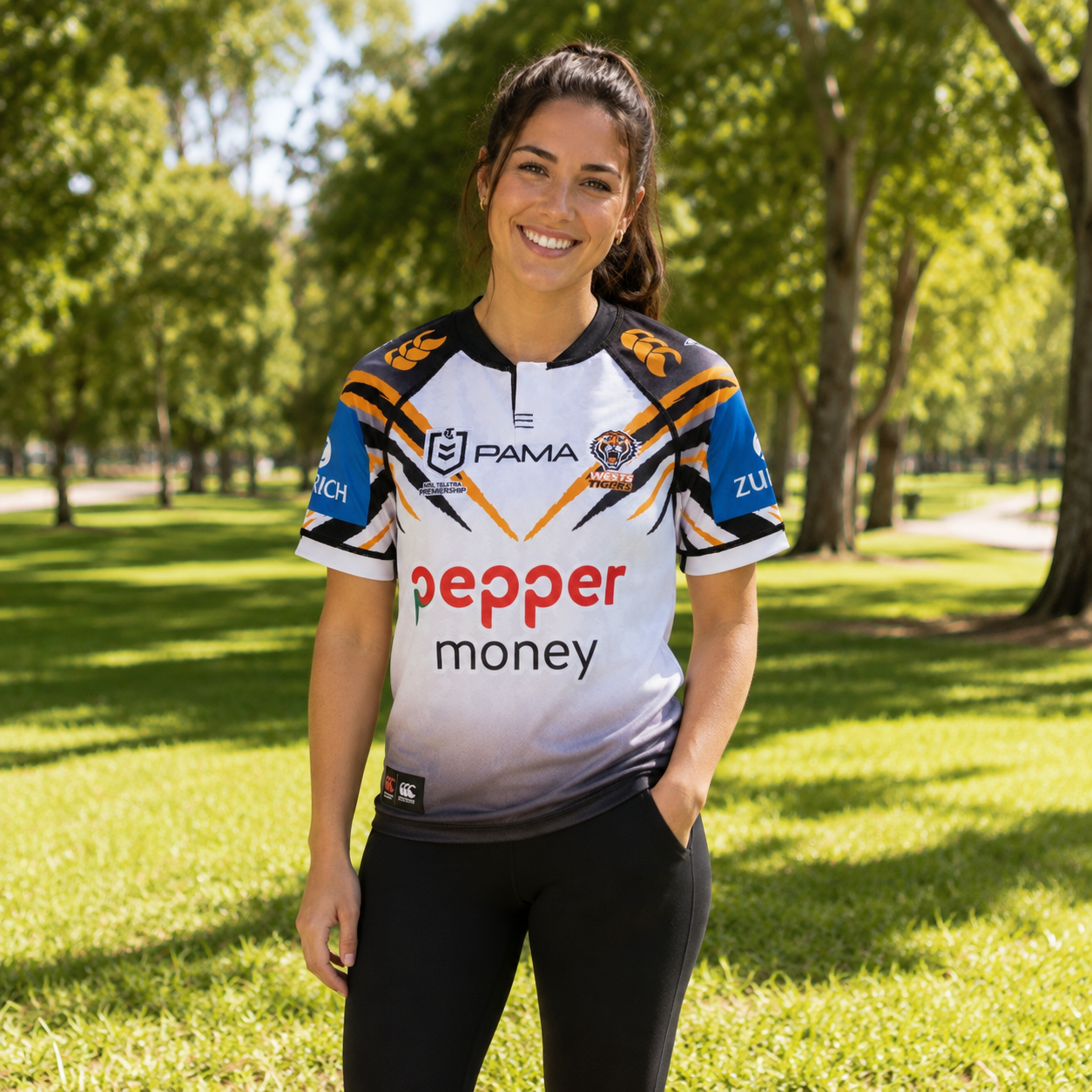 2026 Wests Tigers Away Jersey - Ladies