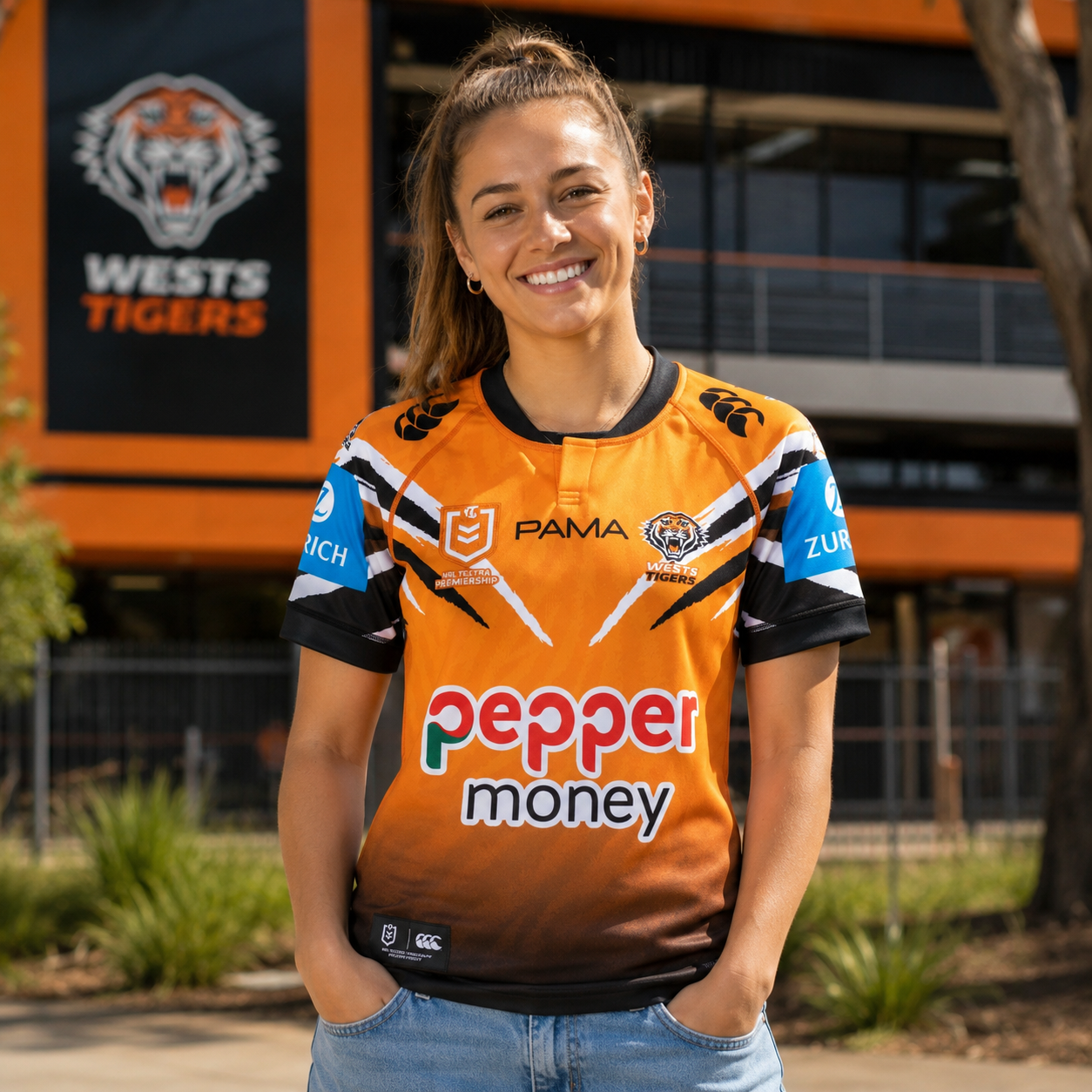 2026 Wests Tigers Home Jersey - Ladies