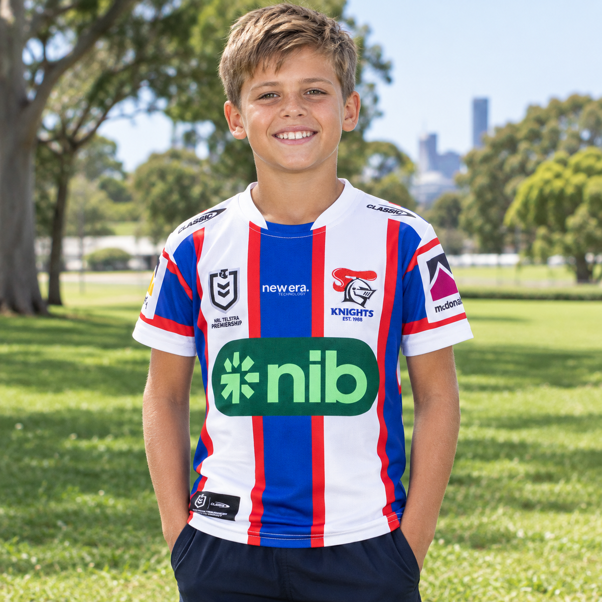 2026 Newcastle Knights Away Jersey - Kids