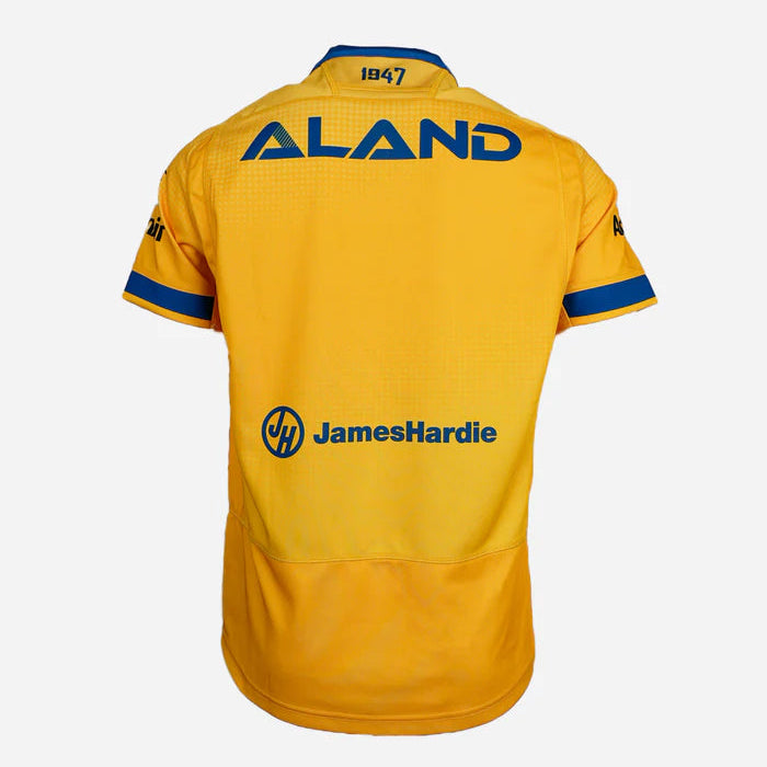 Back of the 2026 Parramatta Eels Away Jersey