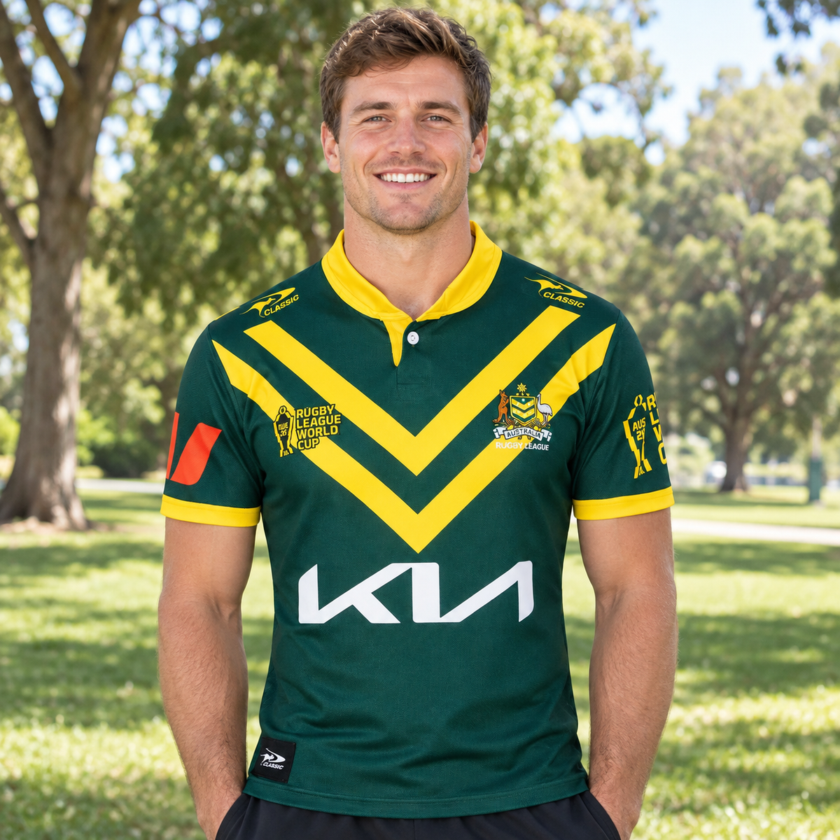 2026 RLWC Australian Kangaroos Home Jersey Pre Sale due instore 14/9/26