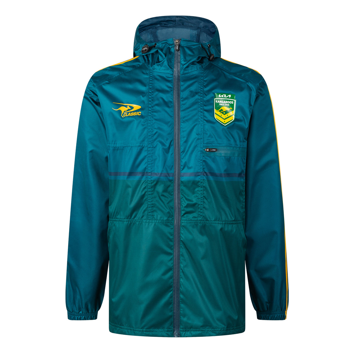 2026 RLWC Australian Kangaroos Wet Weather Jacket