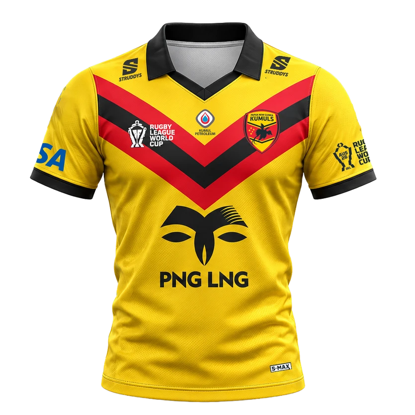 2026 RLWC PNG Kumuls Home Jersey