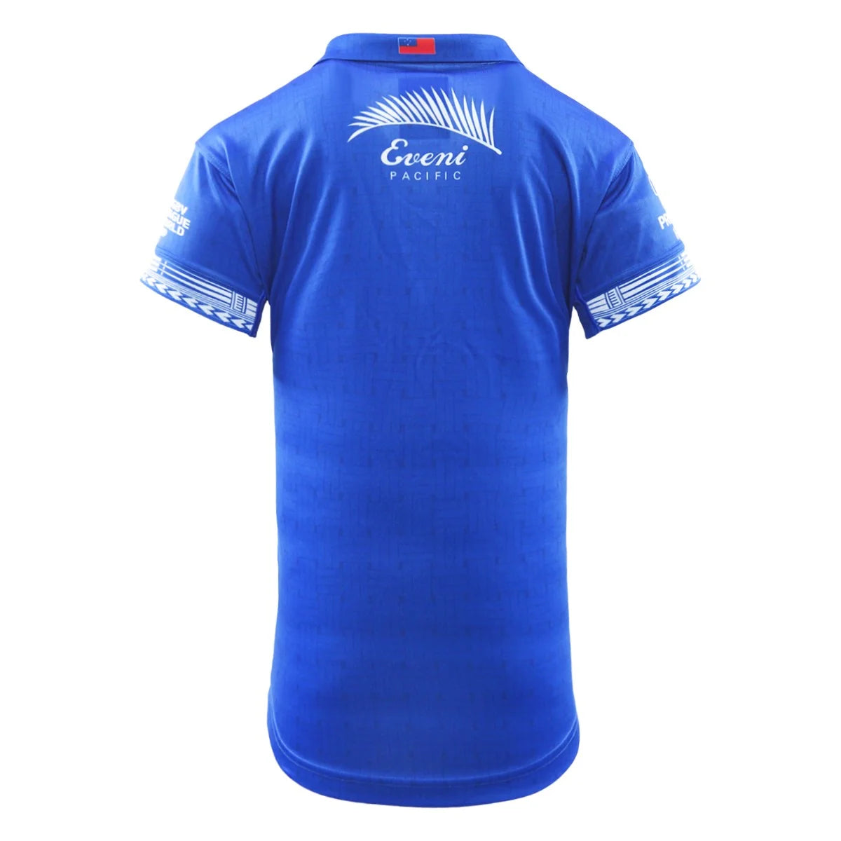 Back of the Kids 2026 RLWC Toa Samoa Home Jersey