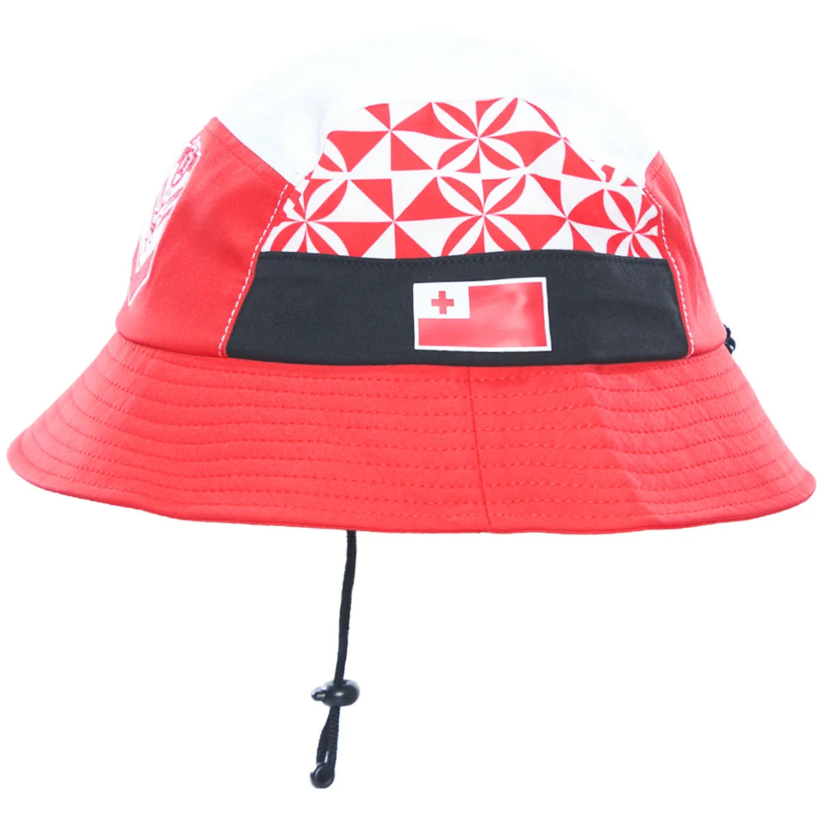 Back of the 2026 RLWC Tonga Bucket Hat