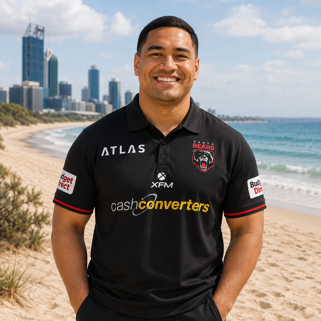 2026 Perth Bears Team Polo