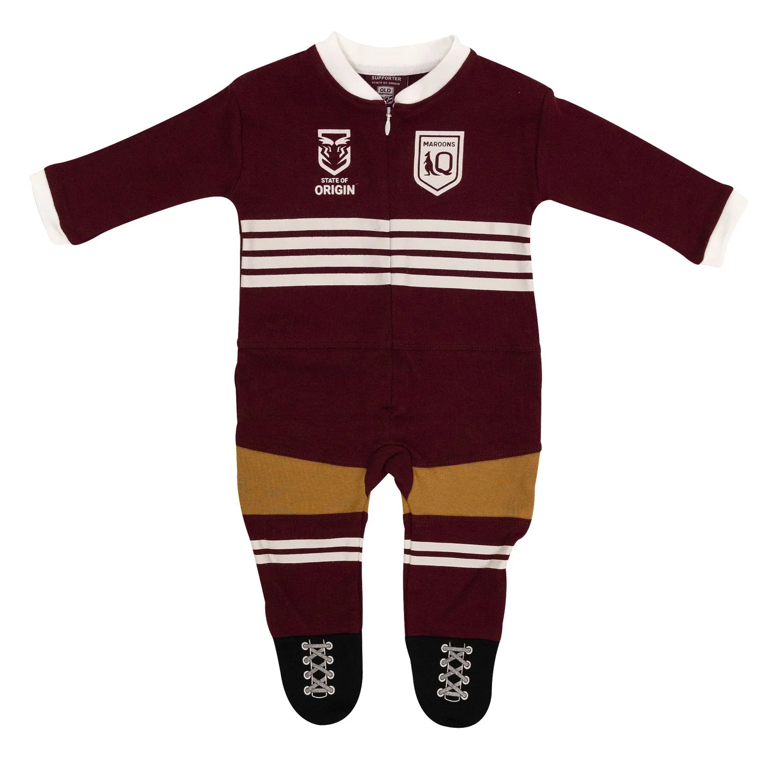 QLD Maroons State of Origin - Footy Suit (Full Length)