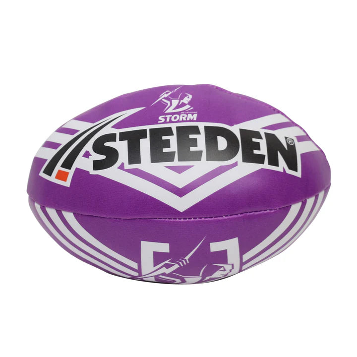 NRL Supporter Sponge Ball 6 inch - Storm