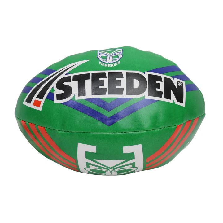 NRL Supporter Sponge Ball 6 inch - Warriors