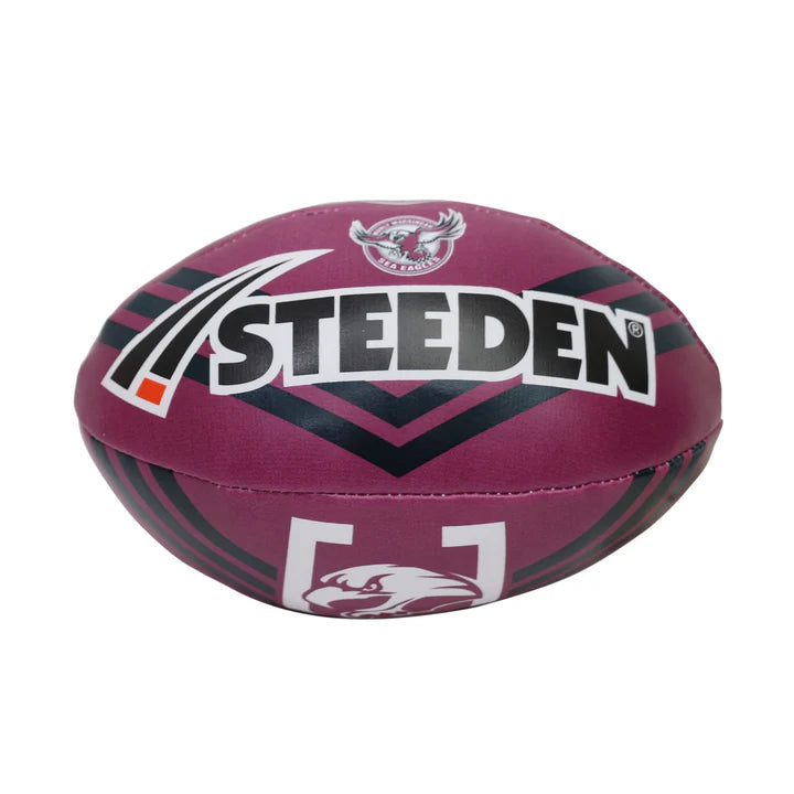NRL Supporter Sponge Ball 6 inch - Sea Eagles