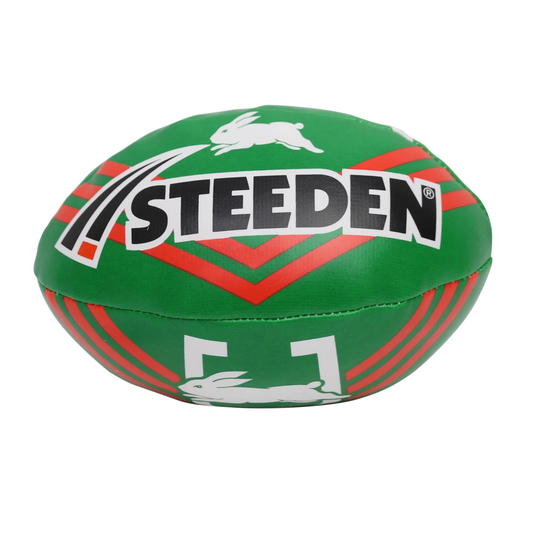 NRL Supporter Sponge Ball 6 inch - Rabbitohs