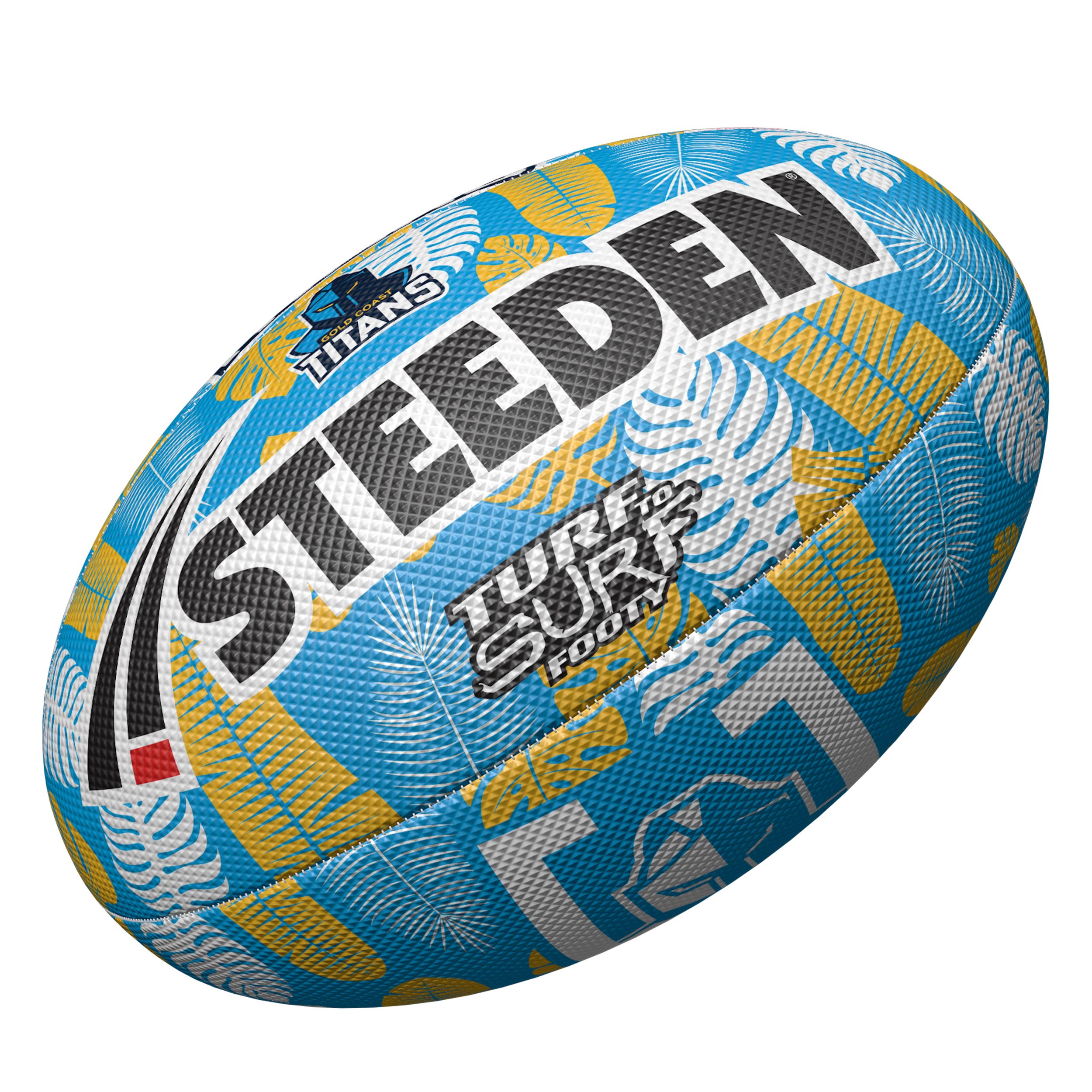 Gold Coast Titans Turf to Surf Ball (Size 3)