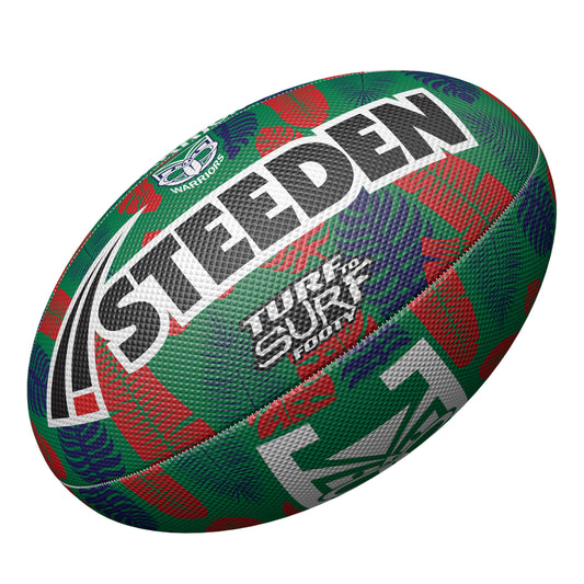 New Zealand Warriors Turf to Surf Ball (Size 3)