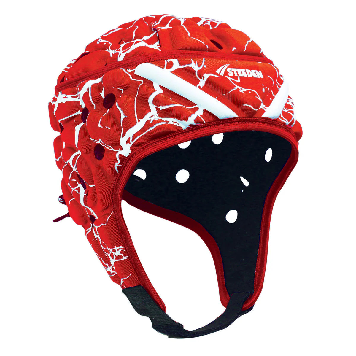Steeden Players 12 Headgear (Red/White)