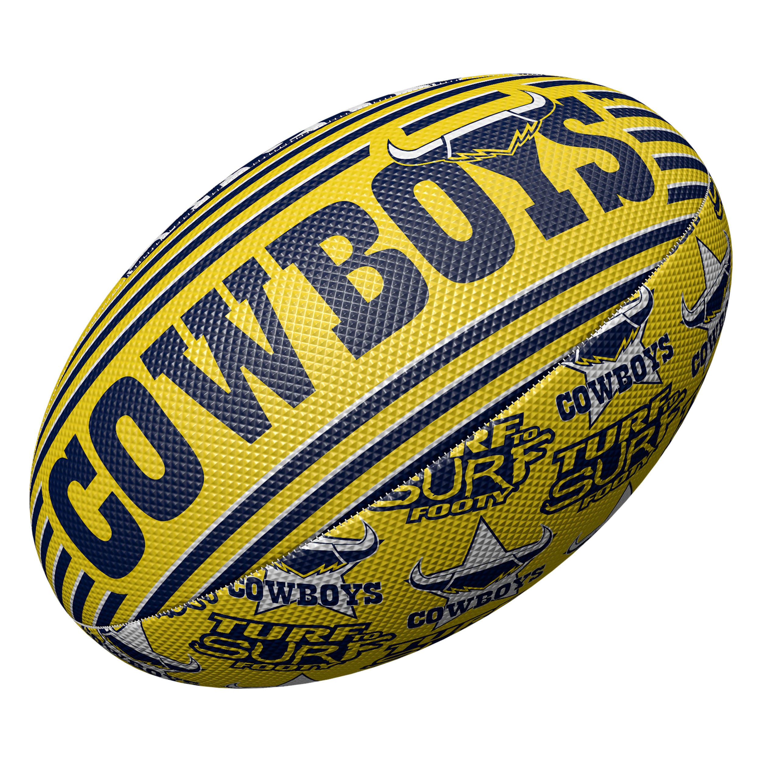 North Queensland Cowboys Turf to Surf Ball (Size 3)