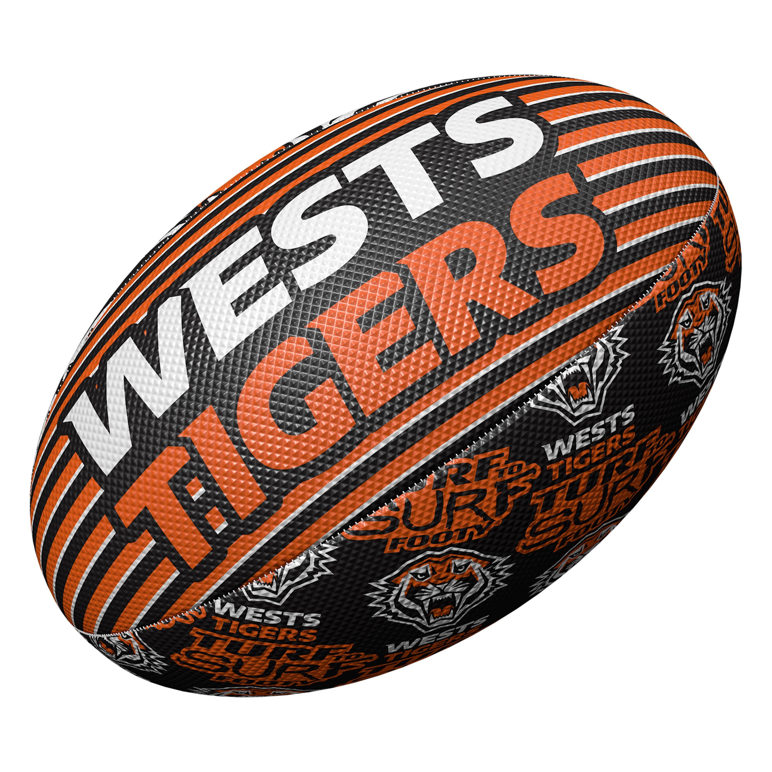 Wests Tigers Turf to Surf Ball (Size 3)
