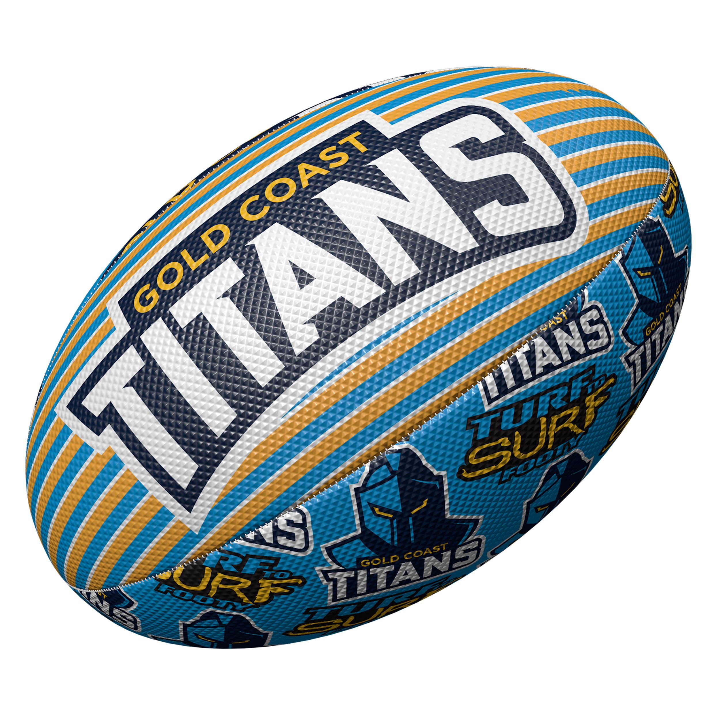 Gold Coast Titans Turf to Surf Ball (Size 3)