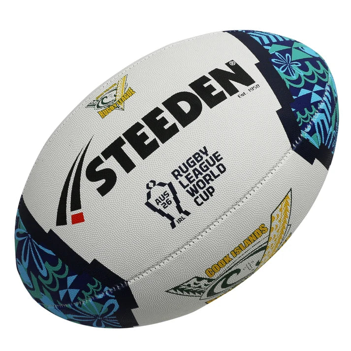 2026 RLWC Cook Islands Supporter Ball - Size 5