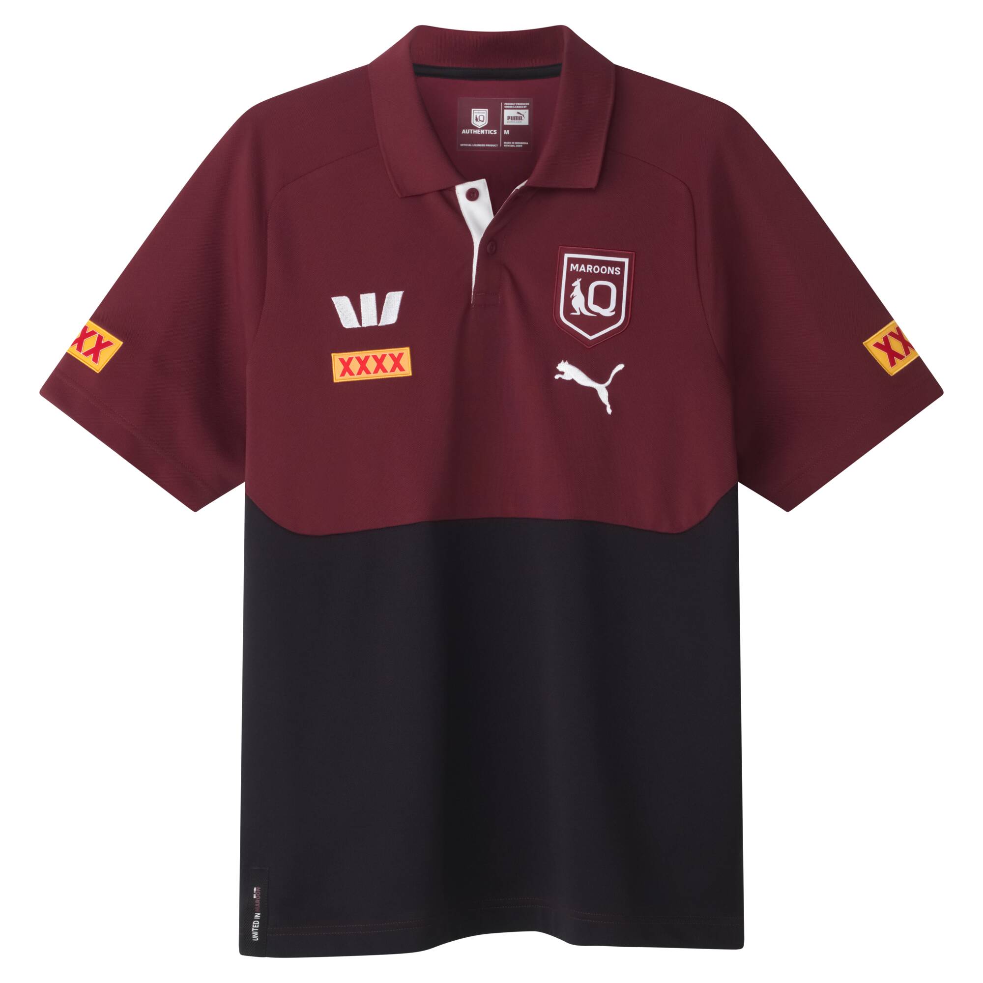 2025 QLD Maroons State of Origin Team Polo