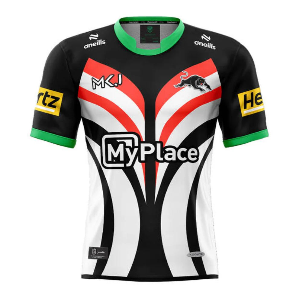 2025 Penrith Panthers Warm Up Tee - Adult