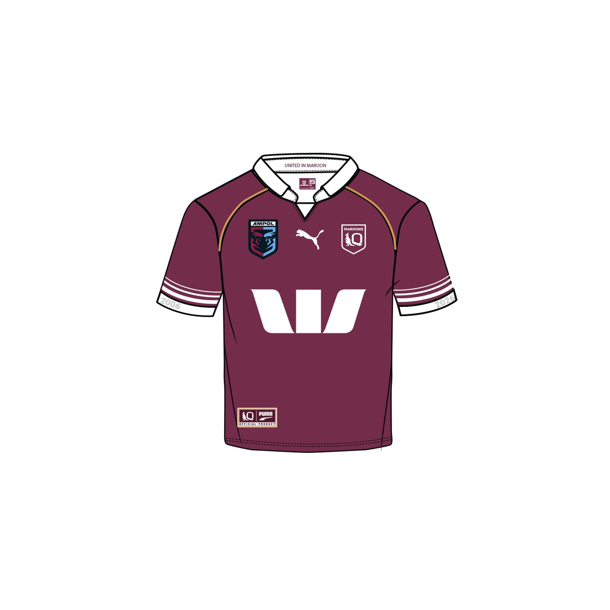 2026 QLD State of Origin - Infant Kit