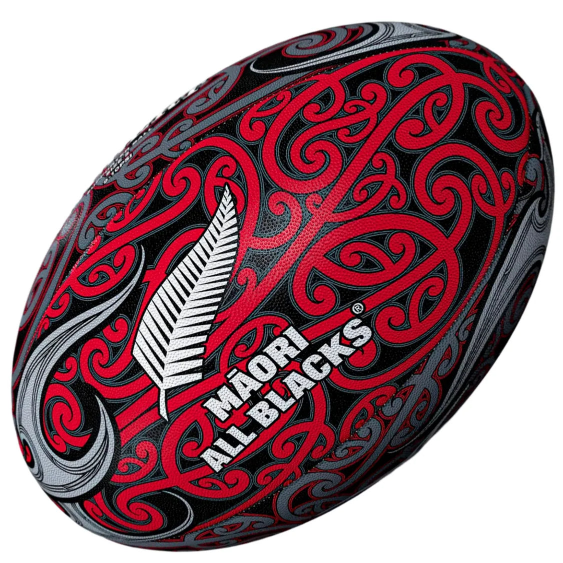 Gilbert Māori All Blacks Supporter Ball - Size 5