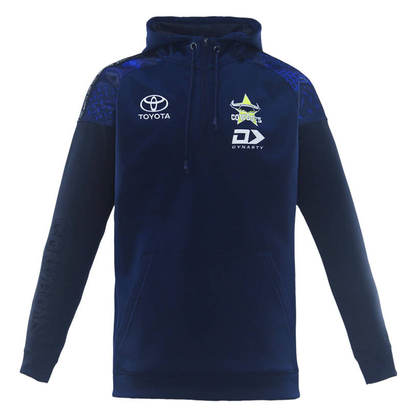 2026 North Queensland Cowboys Qtr Zip Hoodie (Navy)